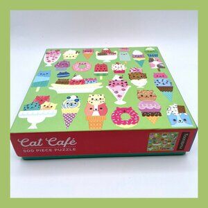 Cat Cafe 500 Piece Puzzle Brand New
